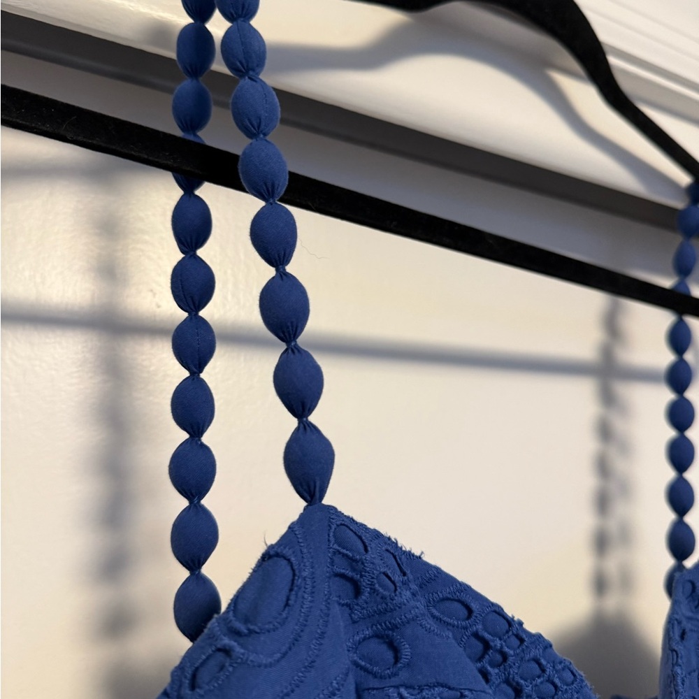 FARM Rio Richilier Eyelet Palm Midi Dress - Picture 2 of 8